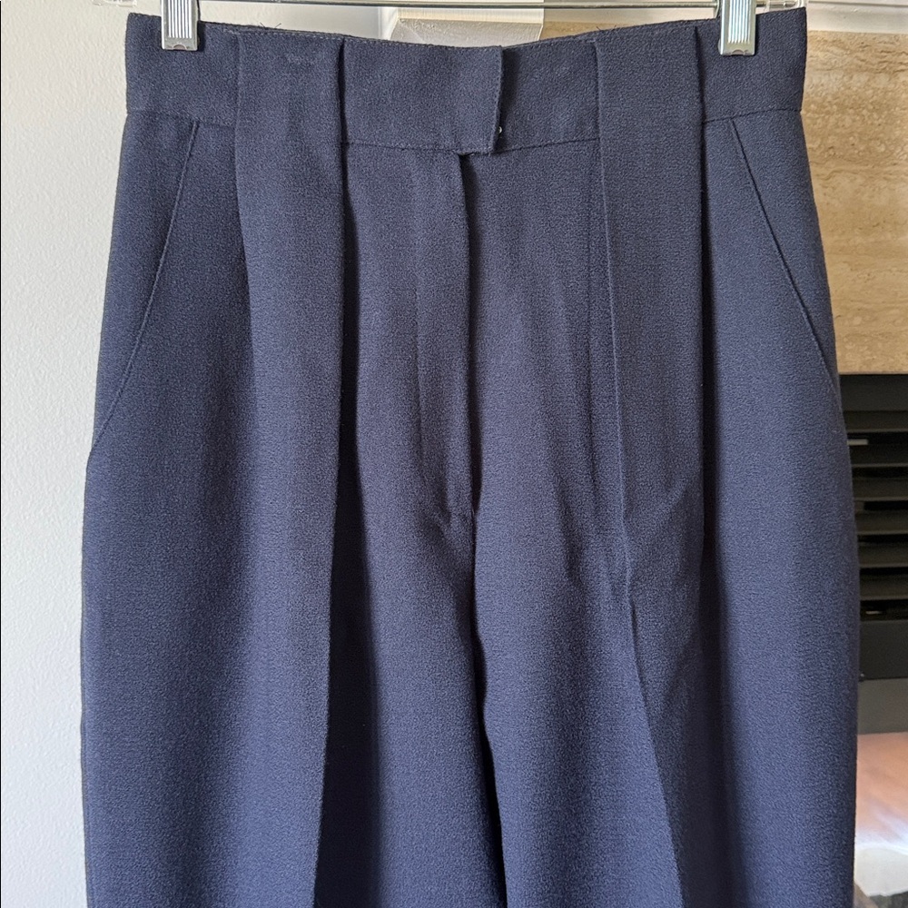 Jones New York navy color Wool Trousers